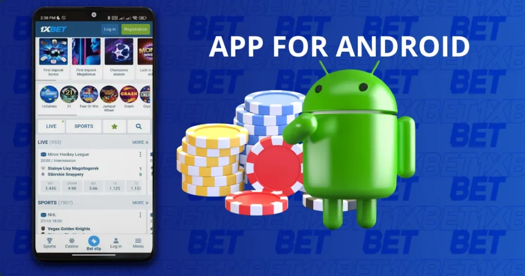 APLIKASI untuk Android 1xBet di Indonesia