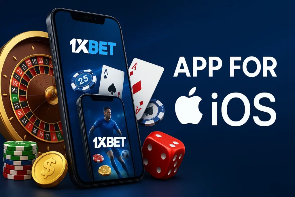1xBet app on iOS