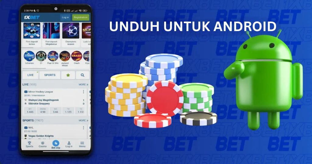 Aplikasi untuk Android 1xBet di Indonesia